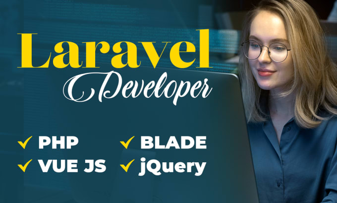 Gig Preview - Develop website using PHP, laravel, vuejs