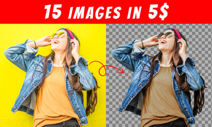 Gig Preview - Do 15 image background removal, cutout, white or transparent in 24 hours