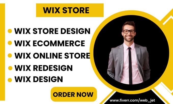 Gig Preview - Design wix store build wix online store wix ecommerce design wix website