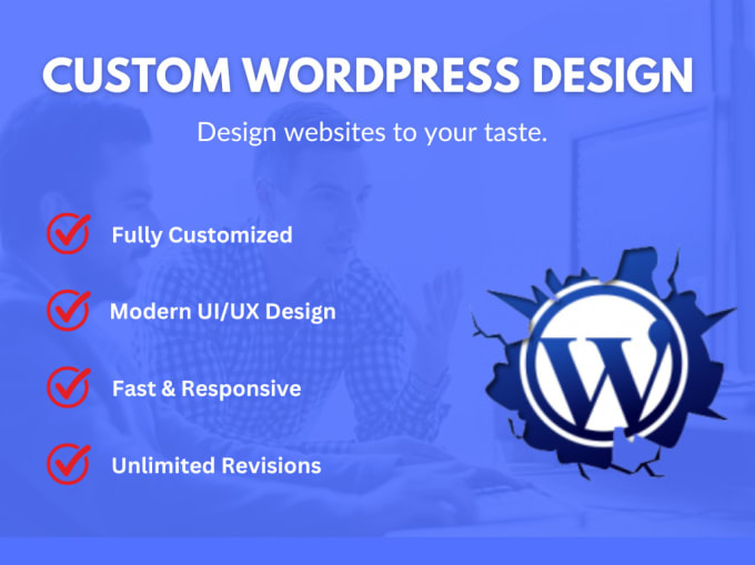 Gig Preview - Design custom wordpress themes