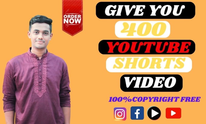 Gig Preview - Create 400 youtube shorts video viral bulk finance motivational shorts video