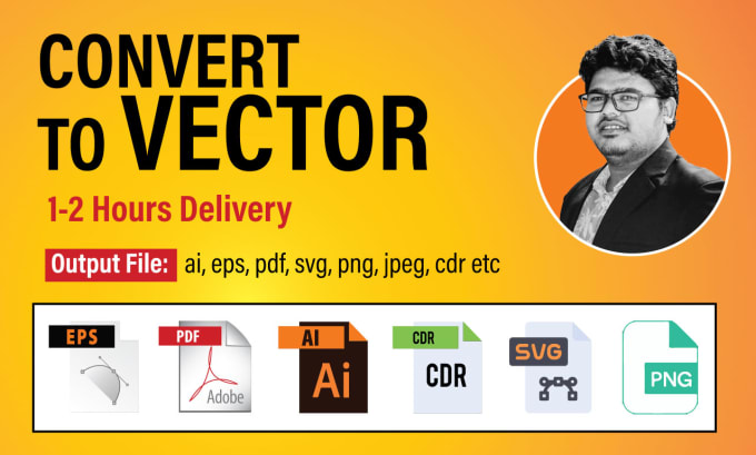 Gig Preview - Vectorize, tracing, redraw, convert  image to vector