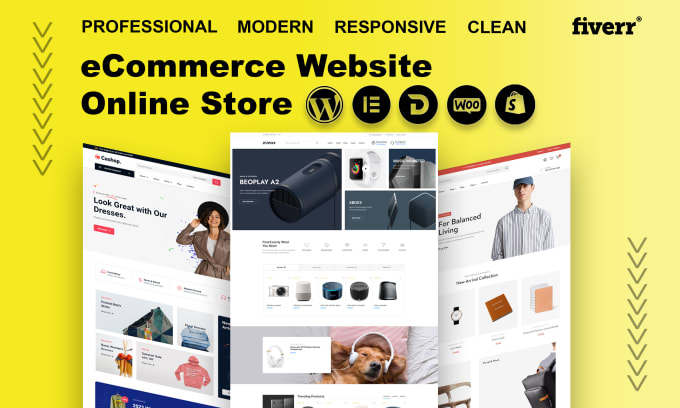 Gig Preview - Build or clone wordpress ecommerce website using woocommerce