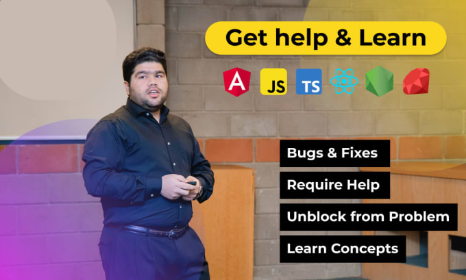 Gig Preview - Teach you javascript and react completely