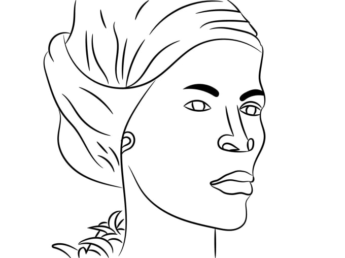 Gig Preview - Draw amazing minimalist line drawing from your picture