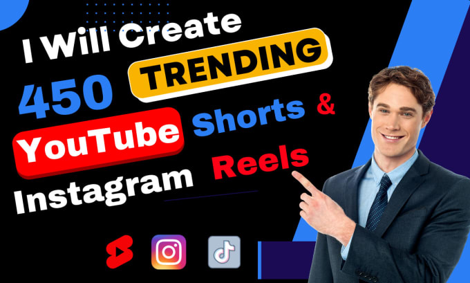 Gig Preview - Create 450 youtube shorts video, bulk viral shorts video, motivational shorts