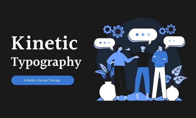 Gig Preview - Create a kinetic typography animated video