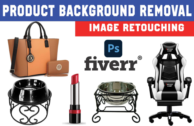 Gig Preview - Edit product images remove background and retouch in high quality