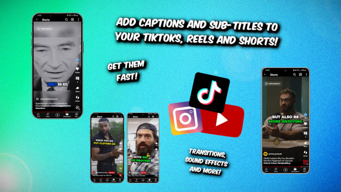 Gig Preview - Add captions to your videos of any form