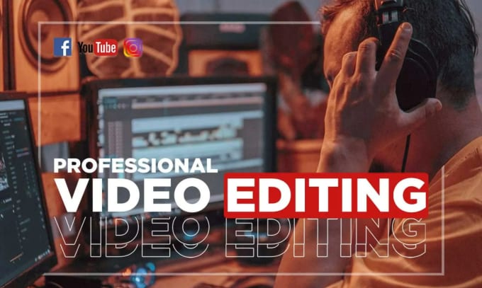 Gig Preview - Do professional youtube video editing