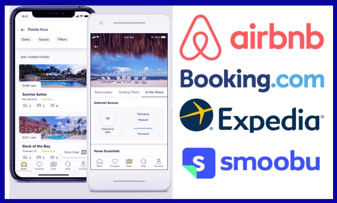 Bestseller - create a vacation rental website and set up airbnb, expedia, booking, smoobu