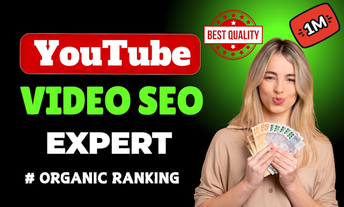 Gig Preview - Do organic youtube video SEO and promotion