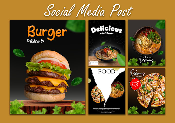 Bestseller - design product advertisement needs and social media posters