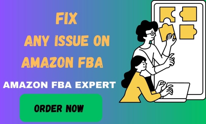 Gig Preview - Fix amazon fba private label issue or listing error