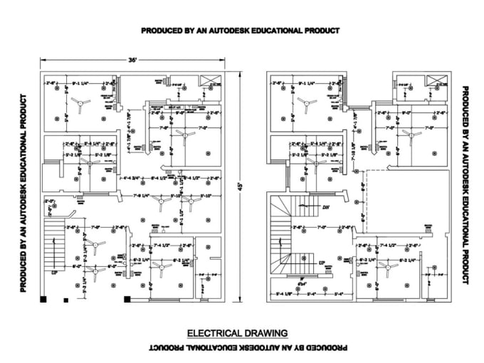 Gig Preview - Be your architect, draftsman for house plans, 2d floor plan in autocad