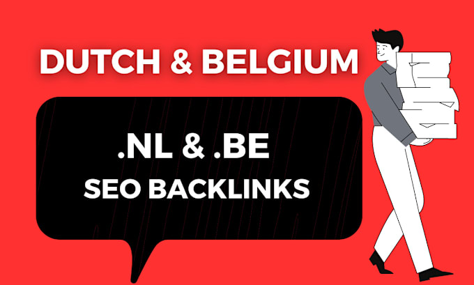 Gig Preview - Max 60 permanent dutch and belgium seo backlinks