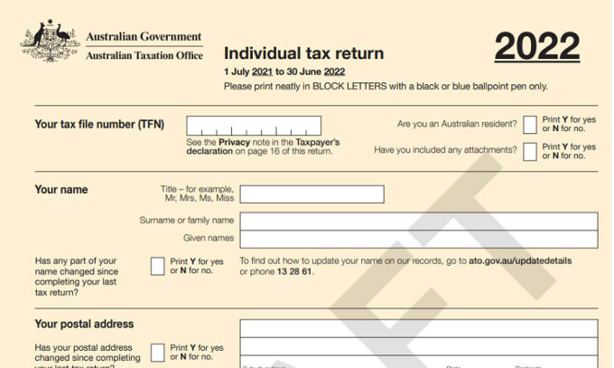 Gig Preview - Help you in australian tax filings and compliances