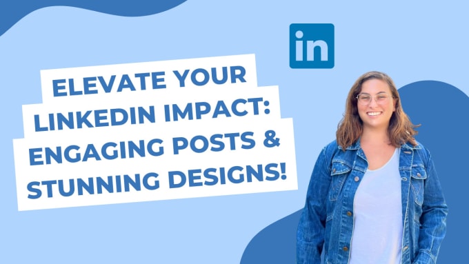 Gig Preview - Transform your linkedin page with compelling posts and stunning designs