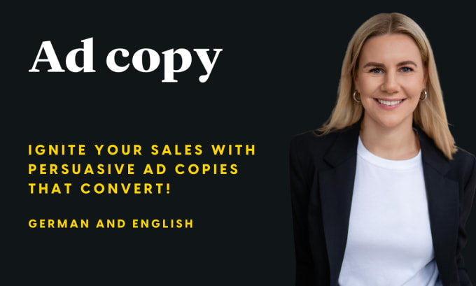 Gig Preview - Write high converting ad copy as your copywriter