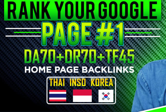 Gig Preview - Do high da DR 70 tf 45 SEO dofollow backlinks