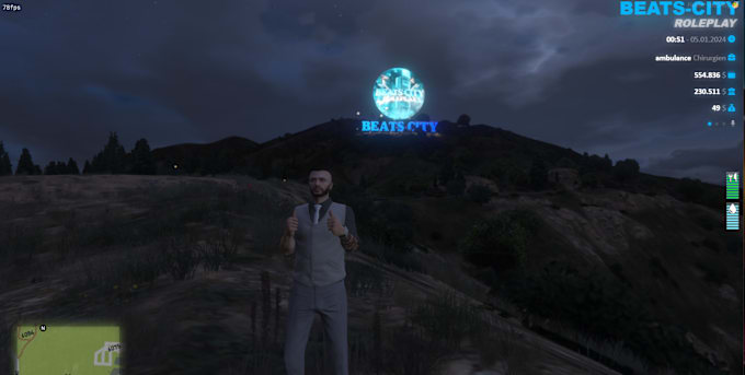 Gig Preview - Make vinewood sign 3d model or text for fivem