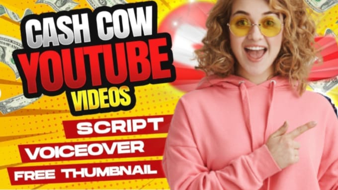 Gig Preview - Make top 10 viral faceless cash cow youtube video editing