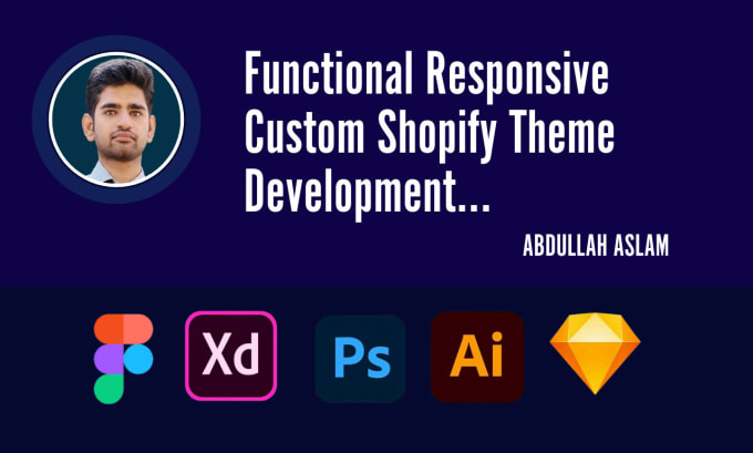 Gig Preview - Convert figma psd xd to shopify custom theme development coding shopify website