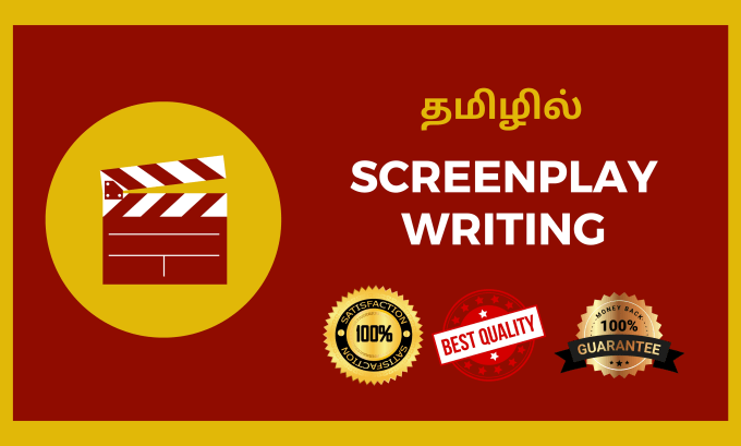 Gig Preview - Create engaging screenplays in tamil