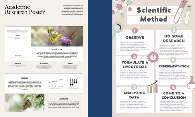 Gig Preview - Design professional research and scientific conference poster