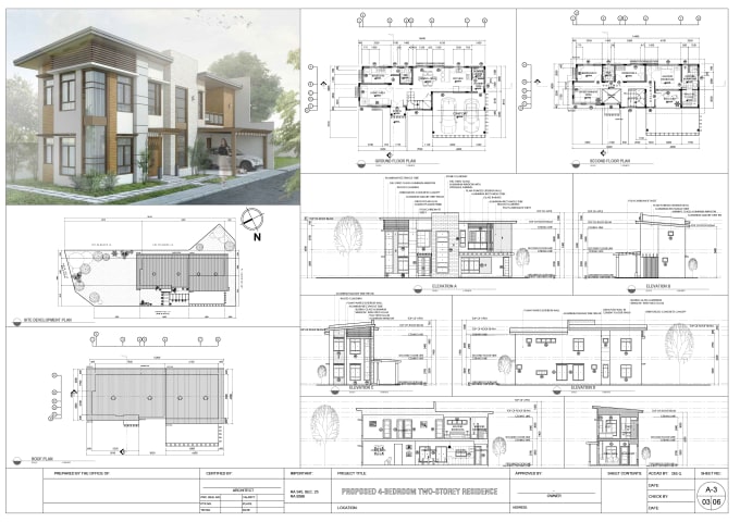 Gig Preview - Be the architect or draftsman for floor plans, construction drawings and  permit