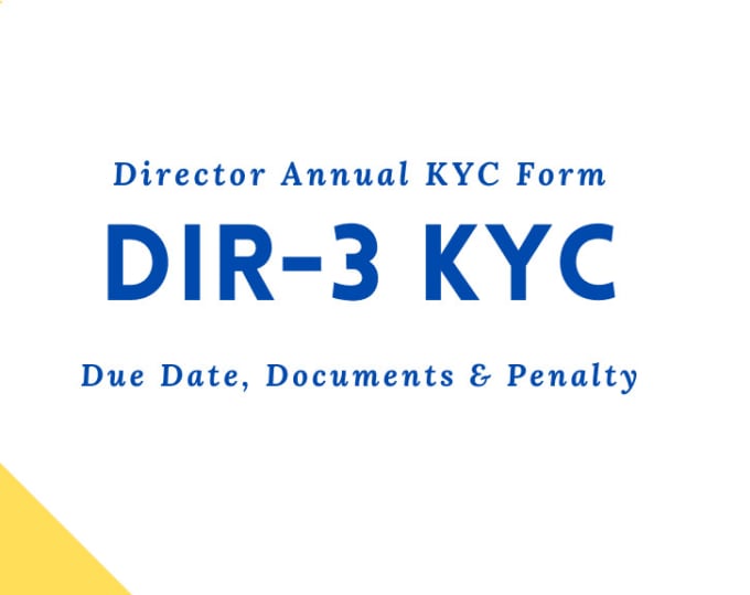 Gig Preview - File dir 3 kyc form