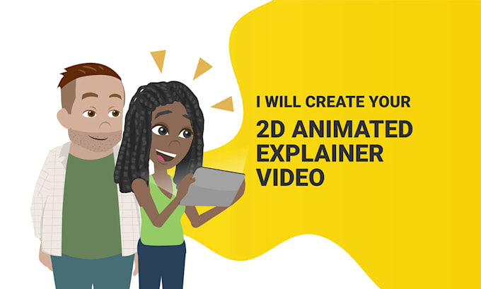 Gig Preview - Create engaging 2d animated explainer video