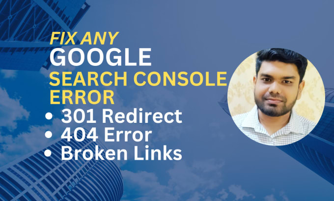 Gig Preview - Fix 301 redirect 404 error broken links google search console error