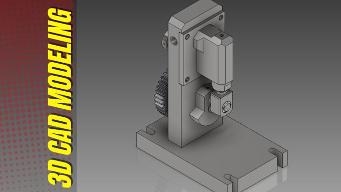 Gig Preview - Do custom cad design, 3d cad modeling, and mechanical design