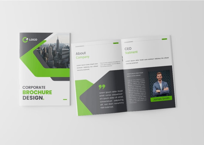 Gig Preview - Do corporate PDF brochure design services, lead magnet, ebook report