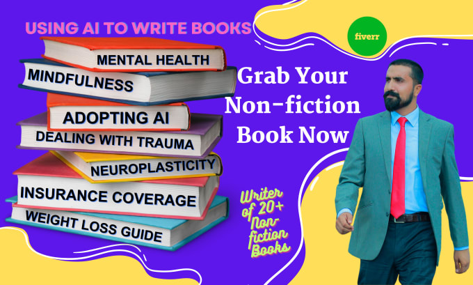 Gig Preview - Use ai to write non fiction books