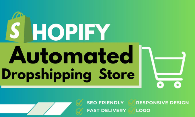 Gig Preview - Build profitable automated dropshipping shopify store