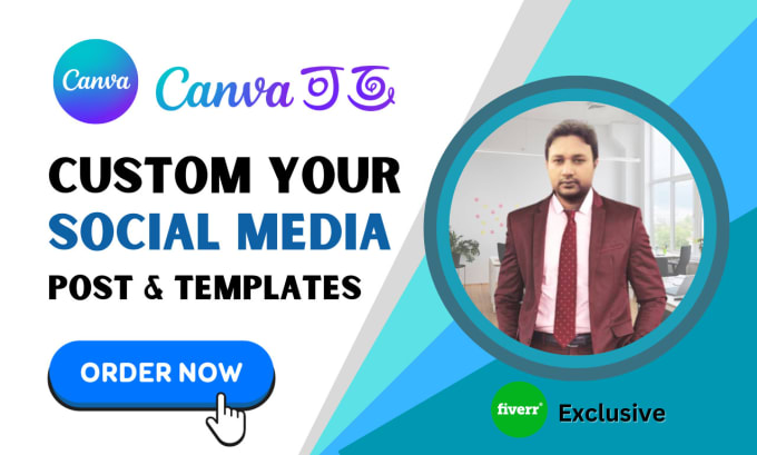 Gig Preview - Design editable canva templates and social media posts