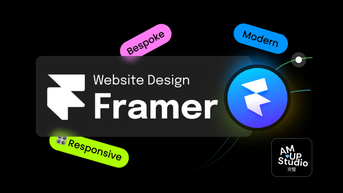 Gig Preview - Design or redesign framer website