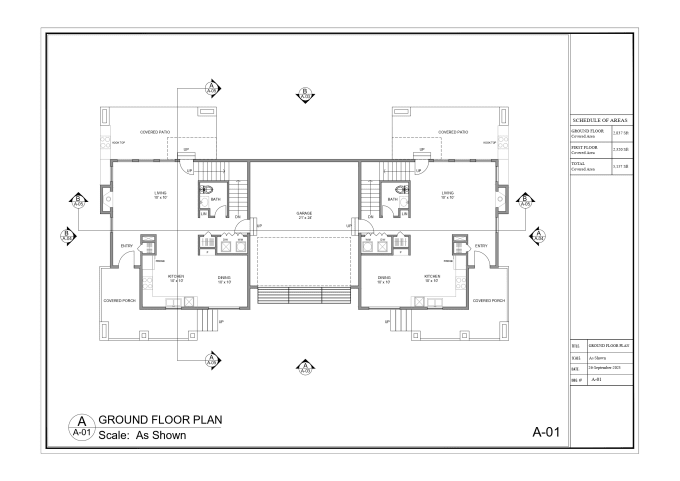 Gig Preview - Be draftsman for architectural floor plans, autocad drawings