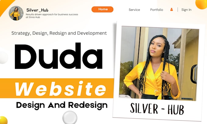 Gig Preview - Create clone design duda website using duda builder