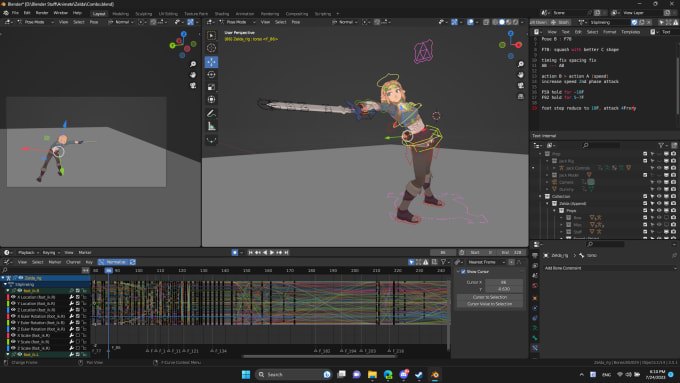 Gig Preview - Provide professional 3d cycle animations and rigging