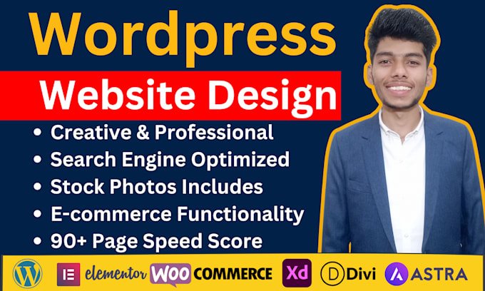 Gig Preview - Be your divi expert for wordpress divi website with divi builder and divi theme