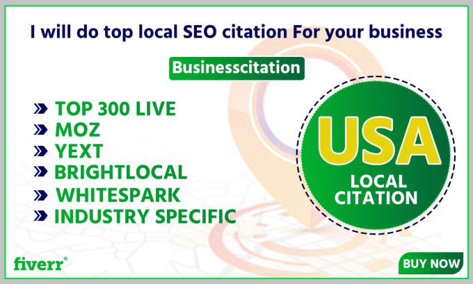 Gig Preview - Do top local SEO citation for your business