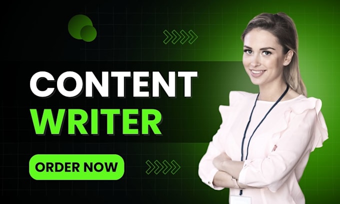 Gig Preview - Be your content writer to write blogs, articles, website content