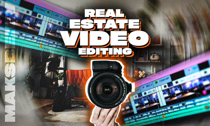 Gig Preview - Create a professional real estate video edit in a short time