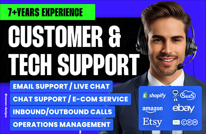 Gig Preview - Be your customer service representative, customer support, and customer service