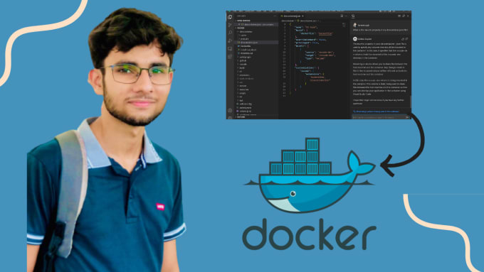 Gig Preview - Help you about docker, dockerfile, image, container and docker compose