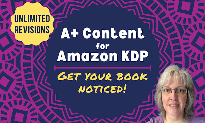 Gig Preview - Create a plus banner and header content for your amazon KDP book listing