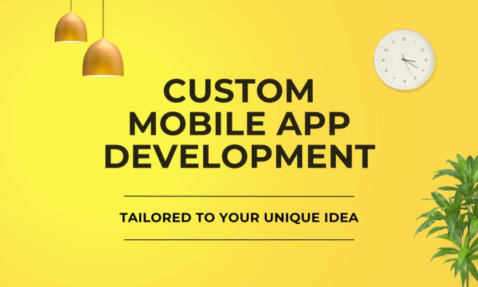 Gig Preview - Develop custom mobile application based on your startup idea